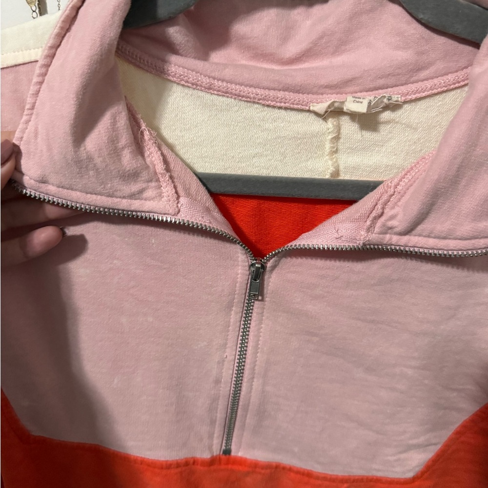 Colorblock Half-Zip Pullover - Picture 5 of 6